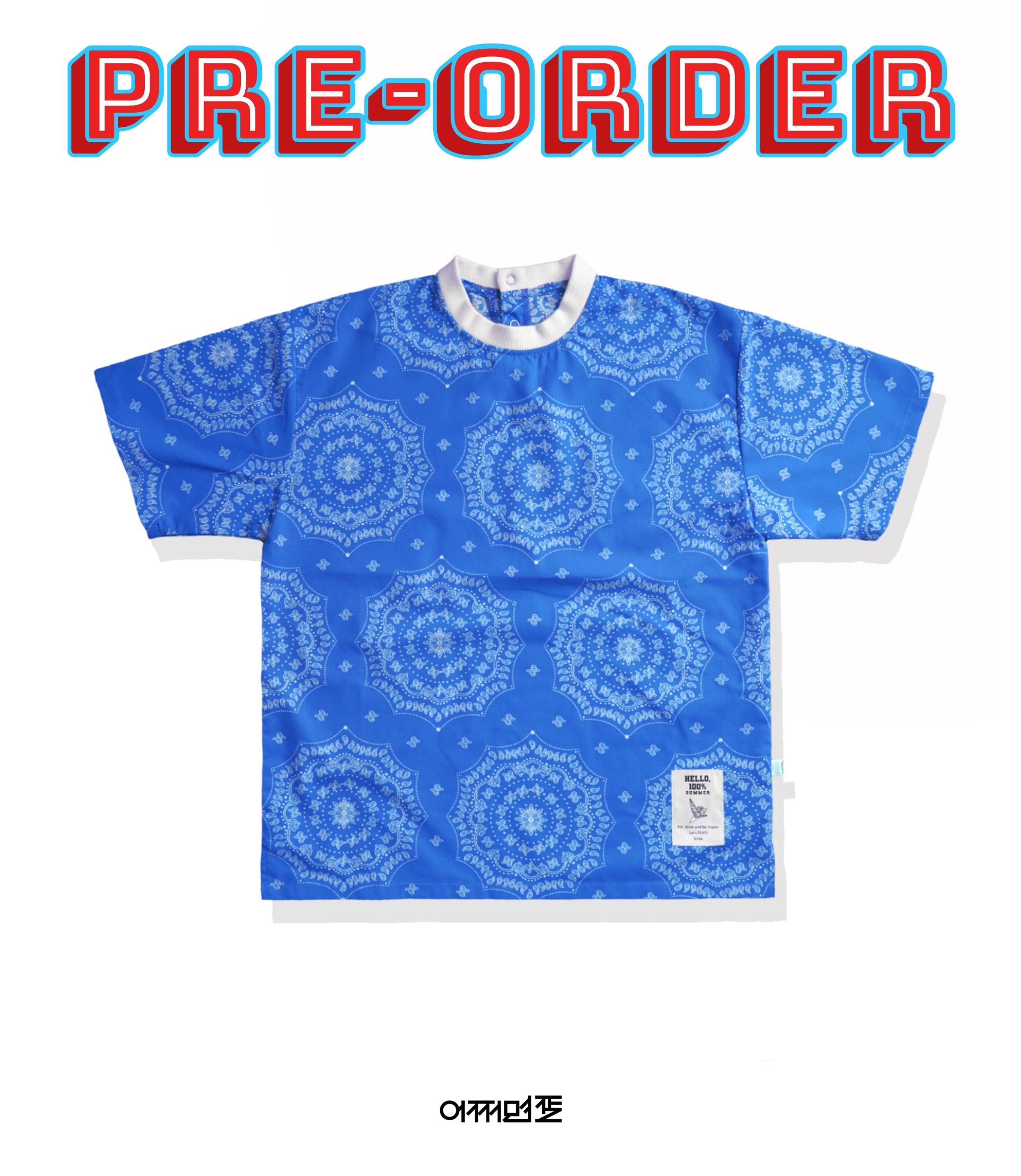 [pre-order]  페이즐리 티셔츠