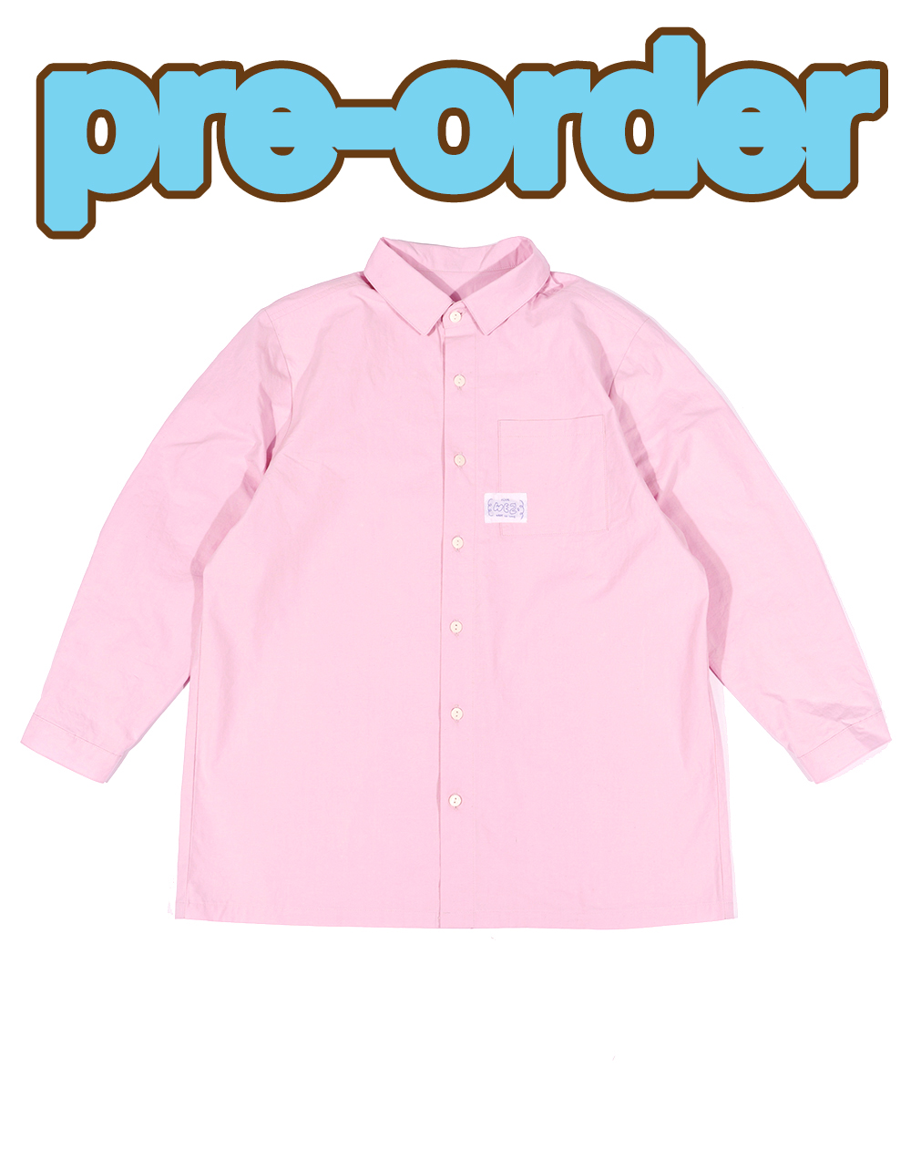 [pre-order] 핑크 셔츠 (2차)