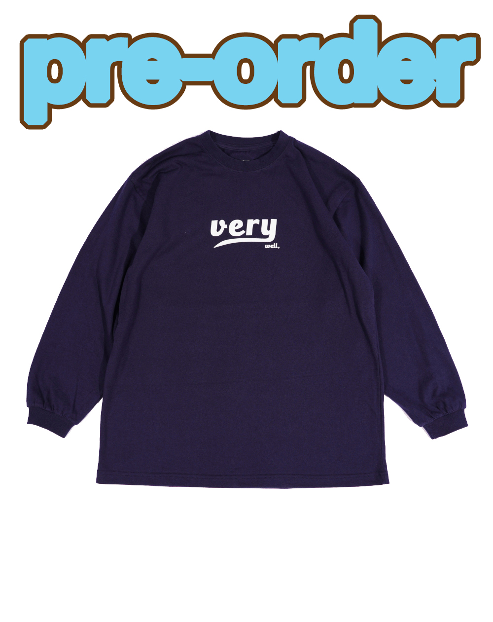 [pre-order] 베리 네이비 티셔츠 (3차)
