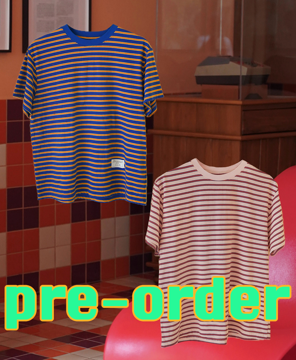 [pre-order] color stripe T (2차)